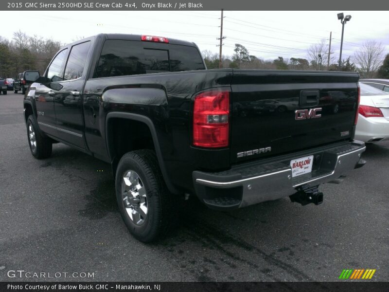 Onyx Black / Jet Black 2015 GMC Sierra 2500HD SLE Crew Cab 4x4