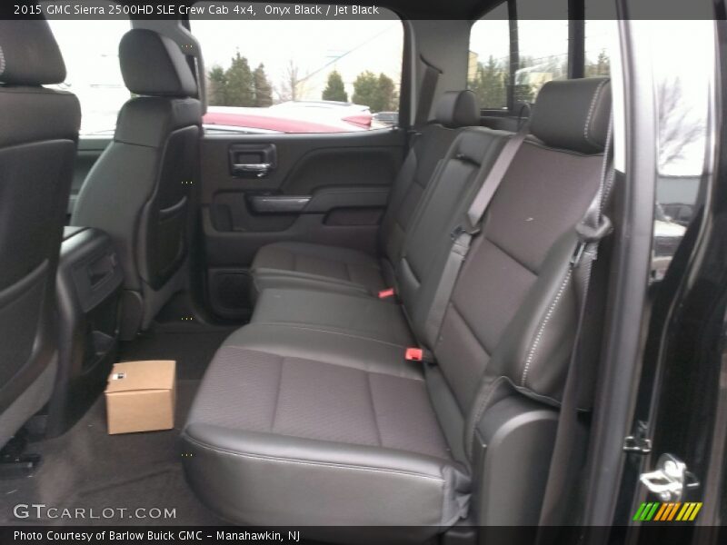 Onyx Black / Jet Black 2015 GMC Sierra 2500HD SLE Crew Cab 4x4