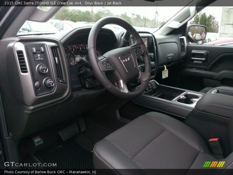 Onyx Black / Jet Black 2015 GMC Sierra 2500HD SLE Crew Cab 4x4