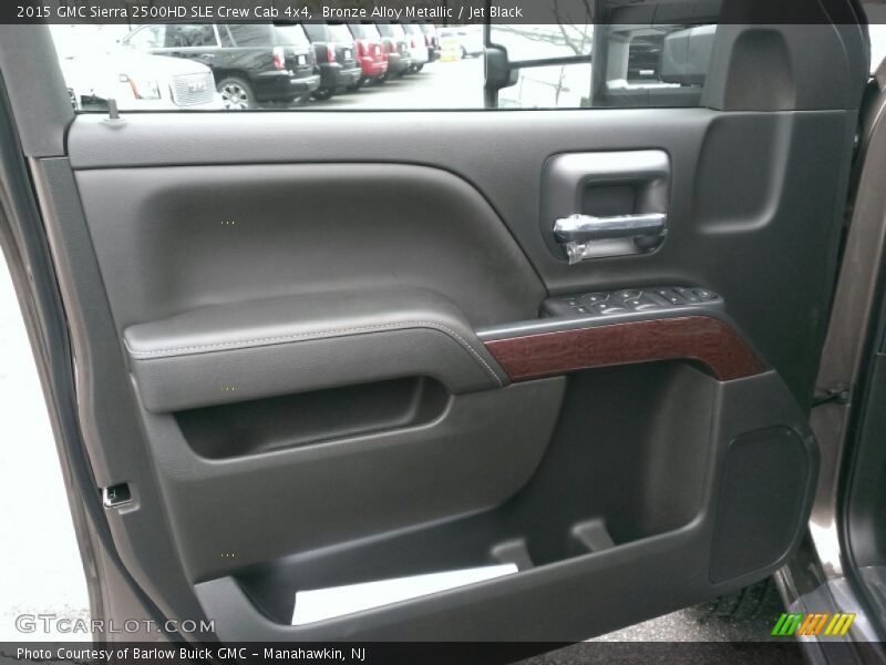 Bronze Alloy Metallic / Jet Black 2015 GMC Sierra 2500HD SLE Crew Cab 4x4