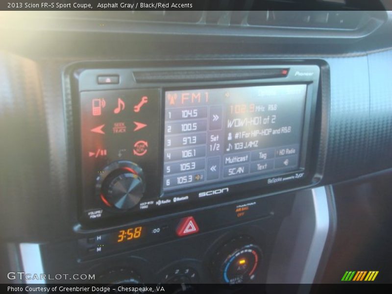 Asphalt Gray / Black/Red Accents 2013 Scion FR-S Sport Coupe