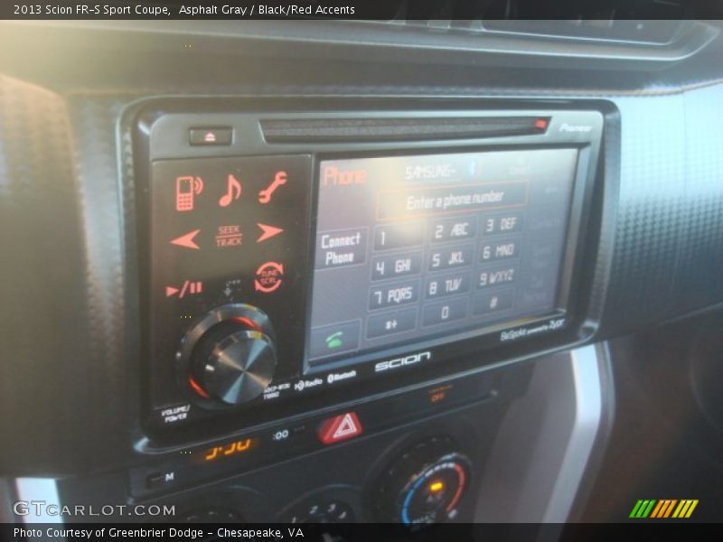 Asphalt Gray / Black/Red Accents 2013 Scion FR-S Sport Coupe