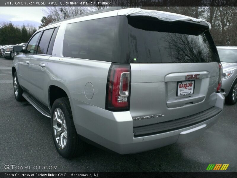 Quicksilver Metallic / Jet Black 2015 GMC Yukon XL SLT 4WD