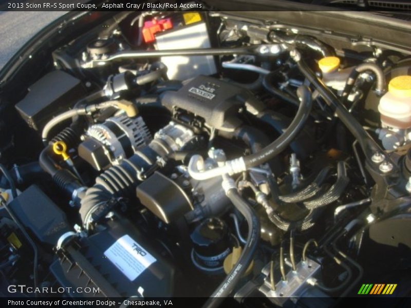 Asphalt Gray / Black/Red Accents 2013 Scion FR-S Sport Coupe