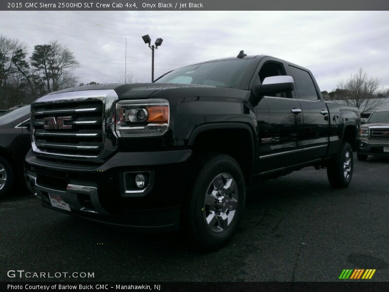 Onyx Black / Jet Black 2015 GMC Sierra 2500HD SLT Crew Cab 4x4