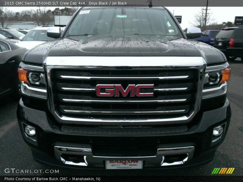 Onyx Black / Jet Black 2015 GMC Sierra 2500HD SLT Crew Cab 4x4