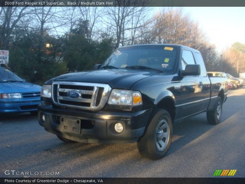Front 3/4 View of 2008 Ranger XLT SuperCab