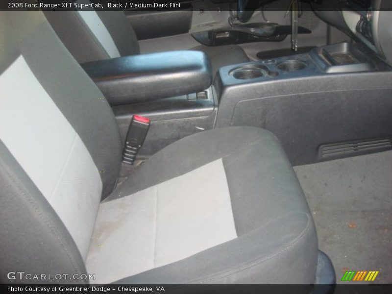 Black / Medium Dark Flint 2008 Ford Ranger XLT SuperCab