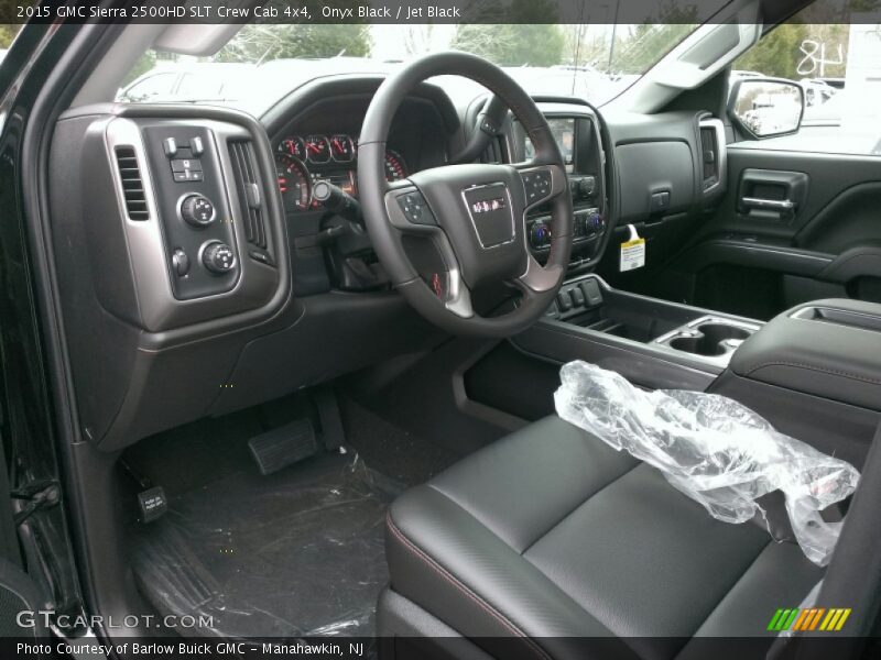 Onyx Black / Jet Black 2015 GMC Sierra 2500HD SLT Crew Cab 4x4