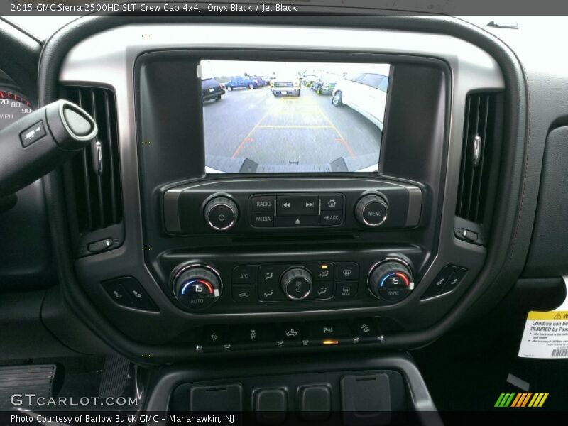 Onyx Black / Jet Black 2015 GMC Sierra 2500HD SLT Crew Cab 4x4