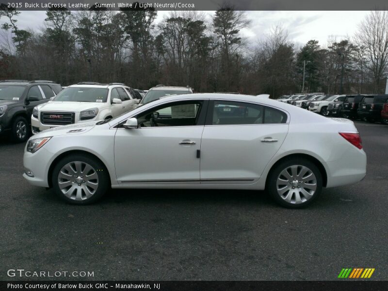  2015 LaCrosse Leather Summit White