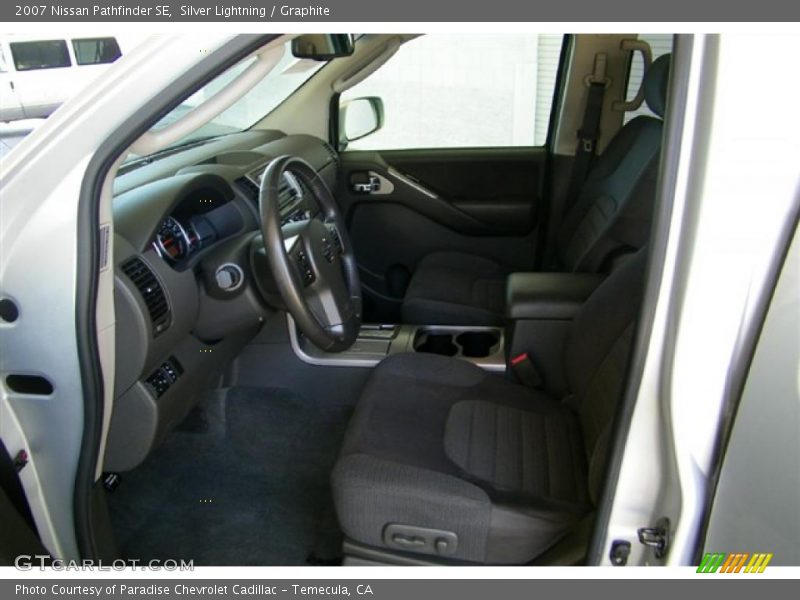 Silver Lightning / Graphite 2007 Nissan Pathfinder SE