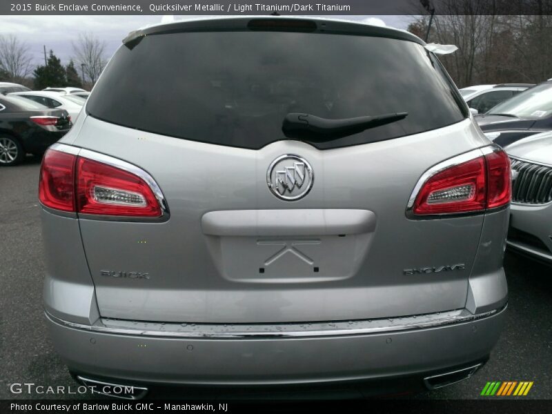 Quicksilver Metallic / Light Titanium/Dark Titanium 2015 Buick Enclave Convenience