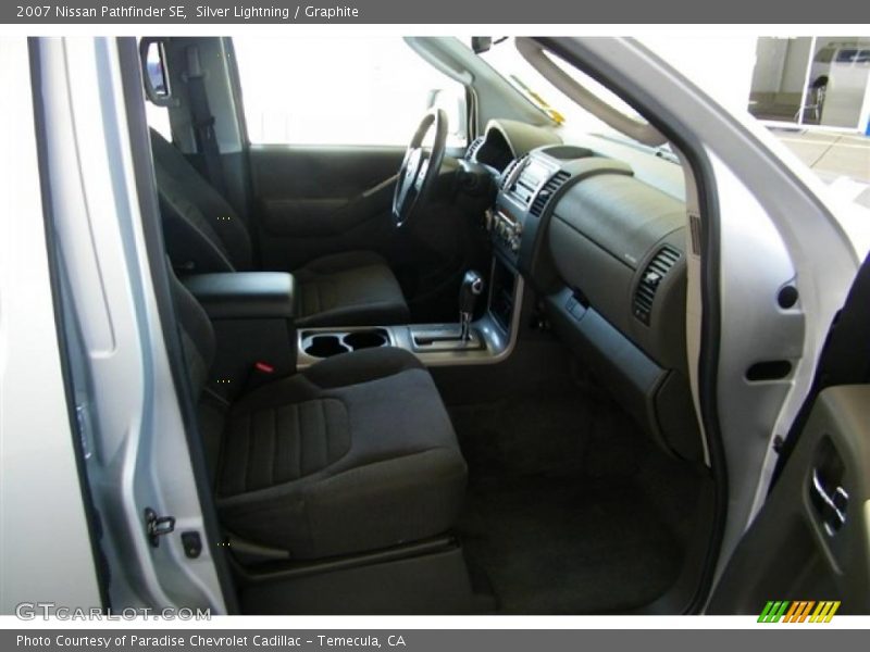 Silver Lightning / Graphite 2007 Nissan Pathfinder SE