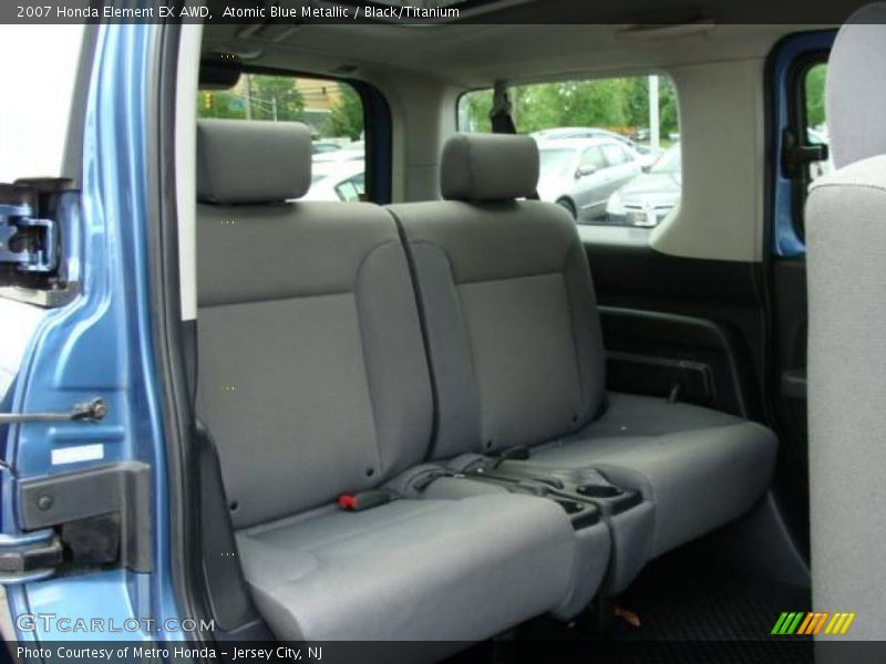 Atomic Blue Metallic / Black/Titanium 2007 Honda Element EX AWD