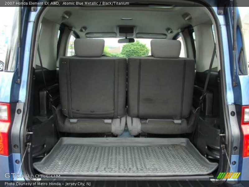 Atomic Blue Metallic / Black/Titanium 2007 Honda Element EX AWD