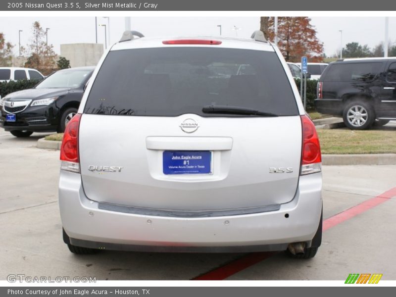 Silver Mist Metallic / Gray 2005 Nissan Quest 3.5 S