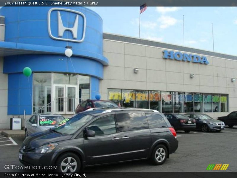 Smoke Gray Metallic / Gray 2007 Nissan Quest 3.5 S