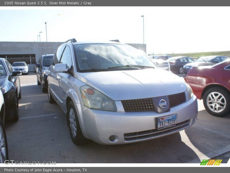 Silver Mist Metallic / Gray 2005 Nissan Quest 3.5 S