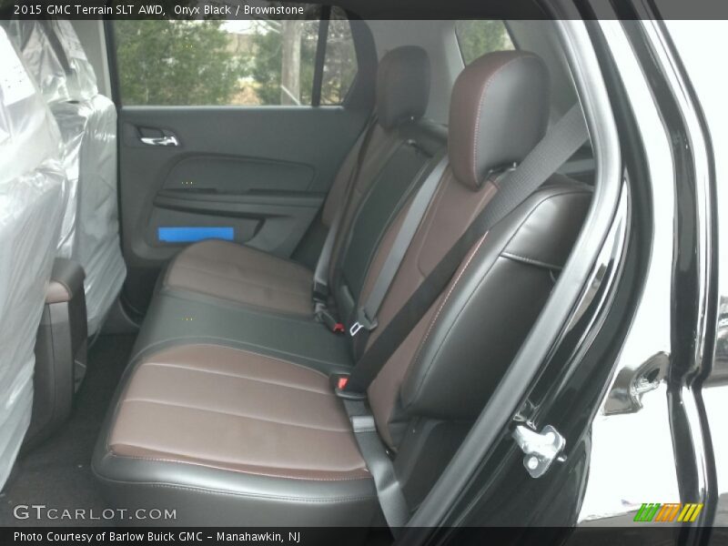 Onyx Black / Brownstone 2015 GMC Terrain SLT AWD