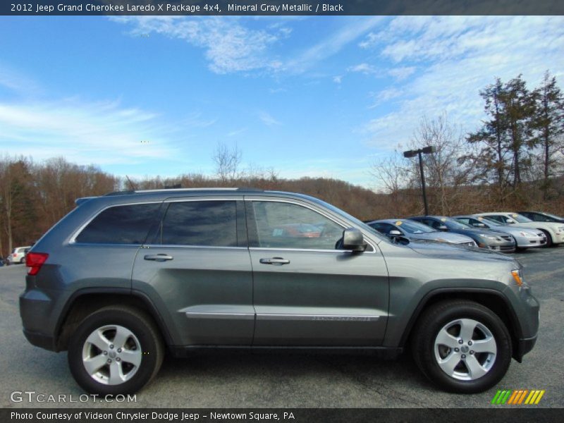 Mineral Gray Metallic / Black 2012 Jeep Grand Cherokee Laredo X Package 4x4