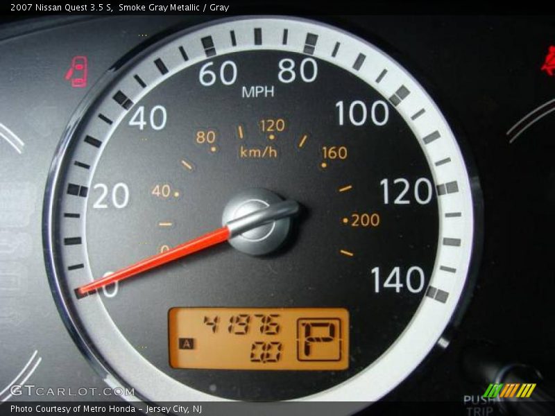 Smoke Gray Metallic / Gray 2007 Nissan Quest 3.5 S