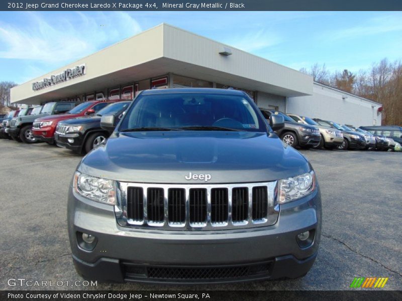 Mineral Gray Metallic / Black 2012 Jeep Grand Cherokee Laredo X Package 4x4