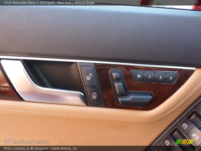 Mars Red / Almond Beige 2013 Mercedes-Benz C 250 Sport