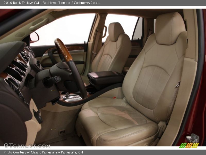 Red Jewel Tintcoat / Cashmere/Cocoa 2010 Buick Enclave CXL