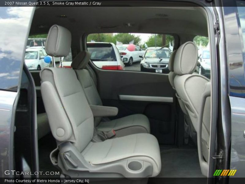 Smoke Gray Metallic / Gray 2007 Nissan Quest 3.5 S
