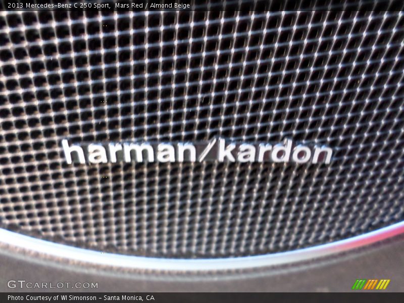 Mars Red / Almond Beige 2013 Mercedes-Benz C 250 Sport