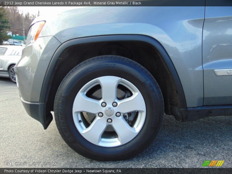 Mineral Gray Metallic / Black 2012 Jeep Grand Cherokee Laredo X Package 4x4