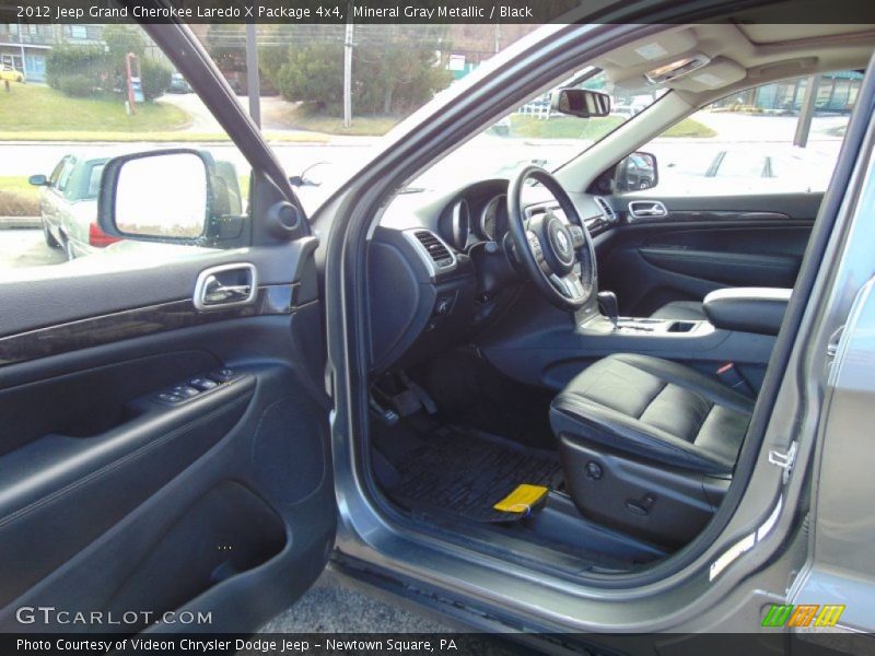 Mineral Gray Metallic / Black 2012 Jeep Grand Cherokee Laredo X Package 4x4