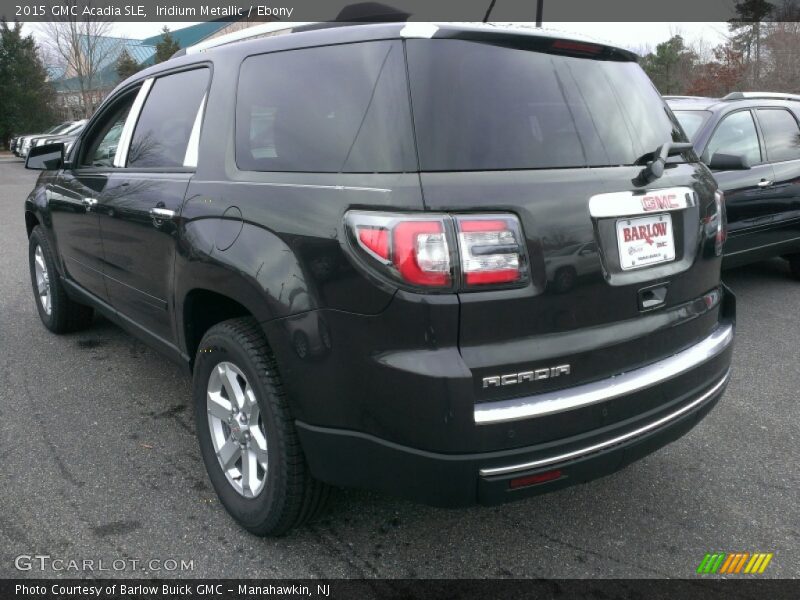Iridium Metallic / Ebony 2015 GMC Acadia SLE