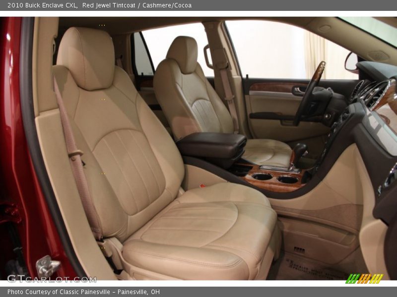 Red Jewel Tintcoat / Cashmere/Cocoa 2010 Buick Enclave CXL