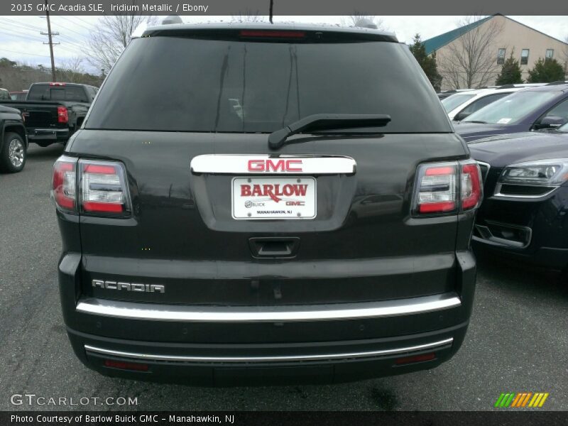 Iridium Metallic / Ebony 2015 GMC Acadia SLE
