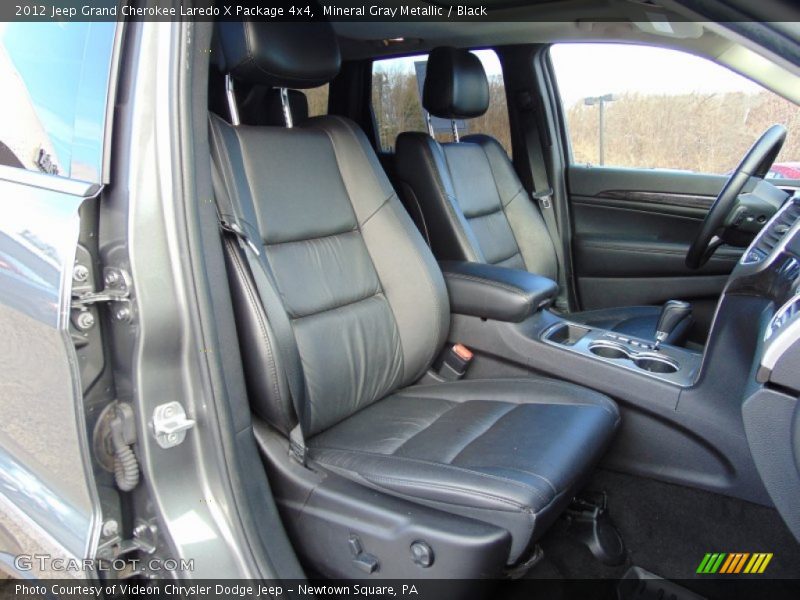 Mineral Gray Metallic / Black 2012 Jeep Grand Cherokee Laredo X Package 4x4