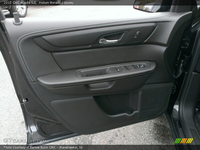 Iridium Metallic / Ebony 2015 GMC Acadia SLE