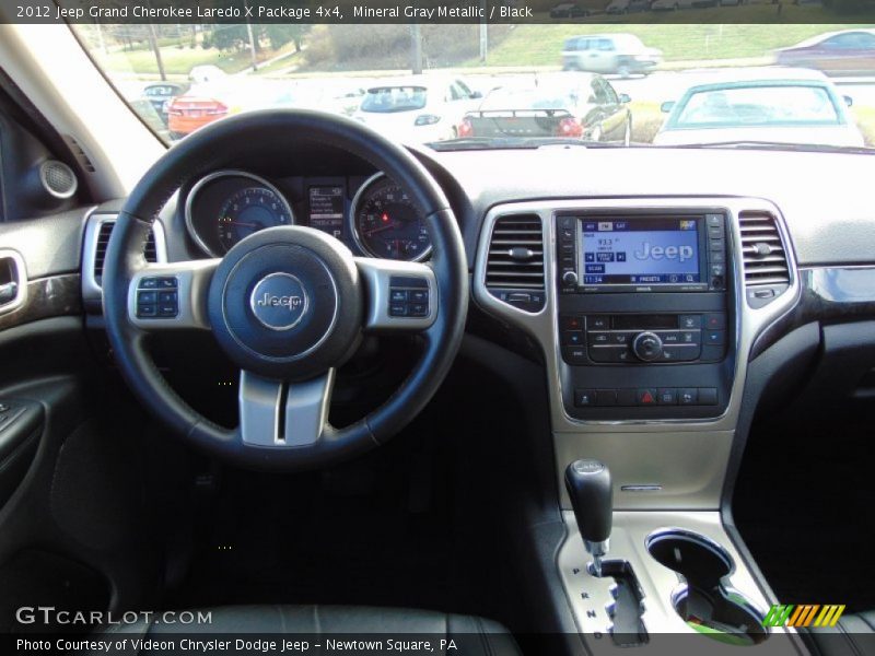 Mineral Gray Metallic / Black 2012 Jeep Grand Cherokee Laredo X Package 4x4