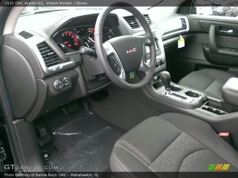 Iridium Metallic / Ebony 2015 GMC Acadia SLE