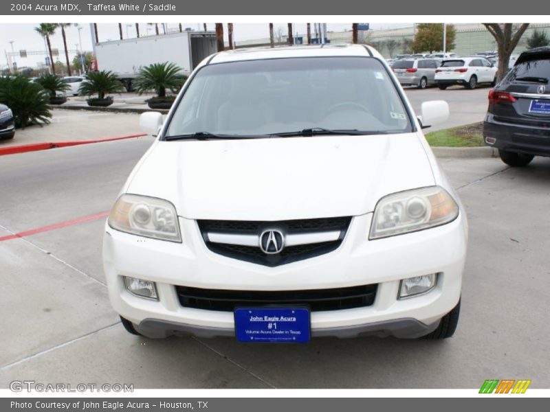 Taffeta White / Saddle 2004 Acura MDX
