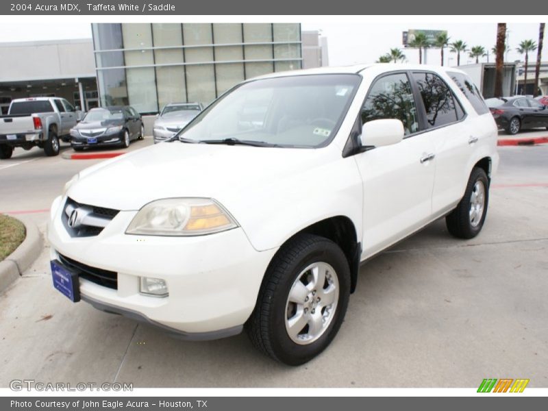 Taffeta White / Saddle 2004 Acura MDX