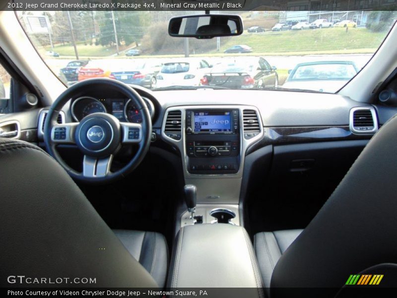 Mineral Gray Metallic / Black 2012 Jeep Grand Cherokee Laredo X Package 4x4