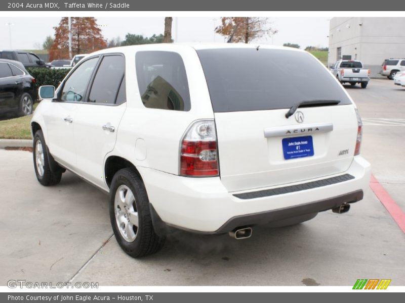 Taffeta White / Saddle 2004 Acura MDX