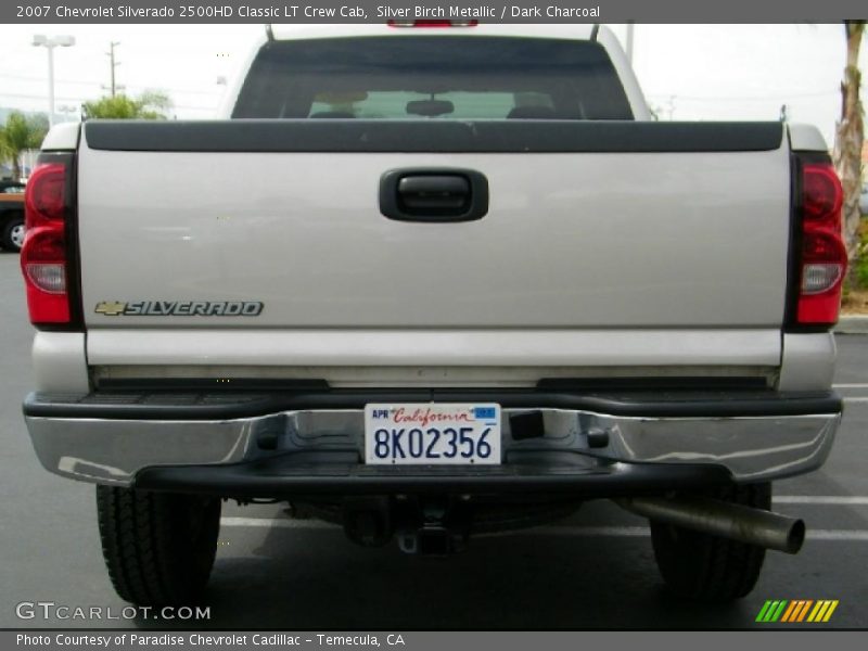 Silver Birch Metallic / Dark Charcoal 2007 Chevrolet Silverado 2500HD Classic LT Crew Cab