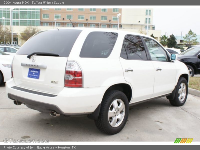Taffeta White / Saddle 2004 Acura MDX