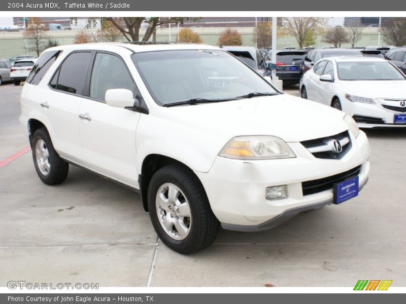 Taffeta White / Saddle 2004 Acura MDX