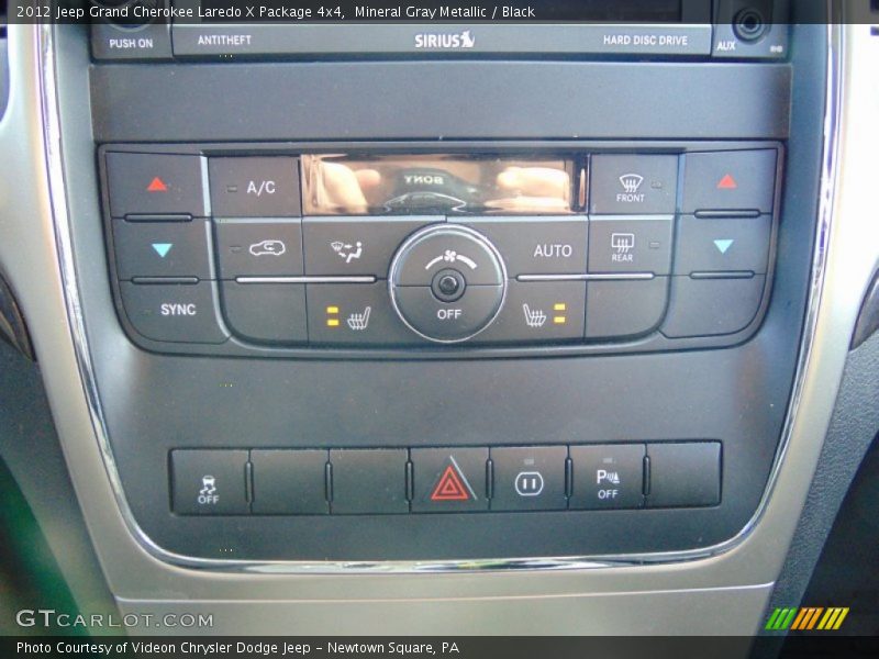 Mineral Gray Metallic / Black 2012 Jeep Grand Cherokee Laredo X Package 4x4