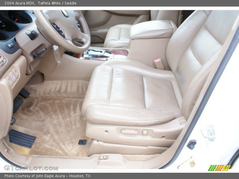 Taffeta White / Saddle 2004 Acura MDX