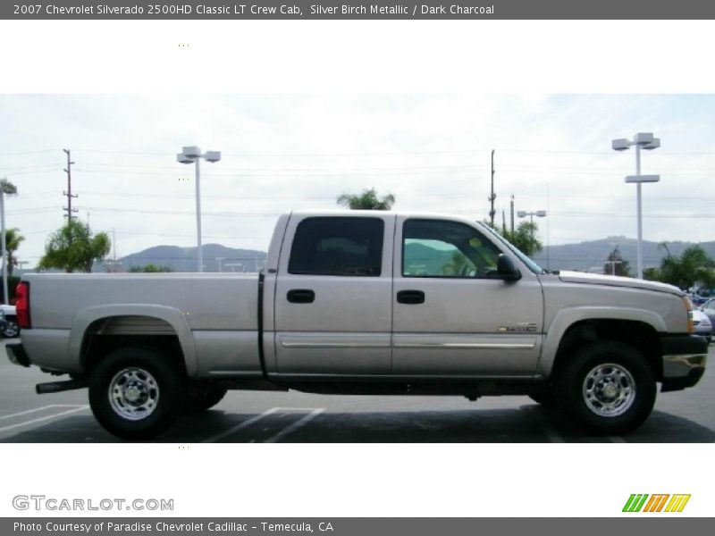 Silver Birch Metallic / Dark Charcoal 2007 Chevrolet Silverado 2500HD Classic LT Crew Cab